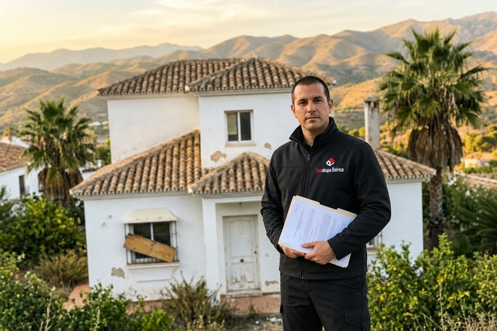Foto 1 Acaba con la okupación mediante el desalojo de okupas en Mijas